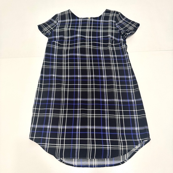 Cynthia rowley black plaid shift dress size 4 - Picture 1 of 7